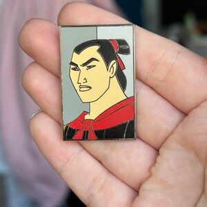 Disney Parks 2023 Li Shang Puzzle Piece Mulan 25th Anniversary Sword Pin